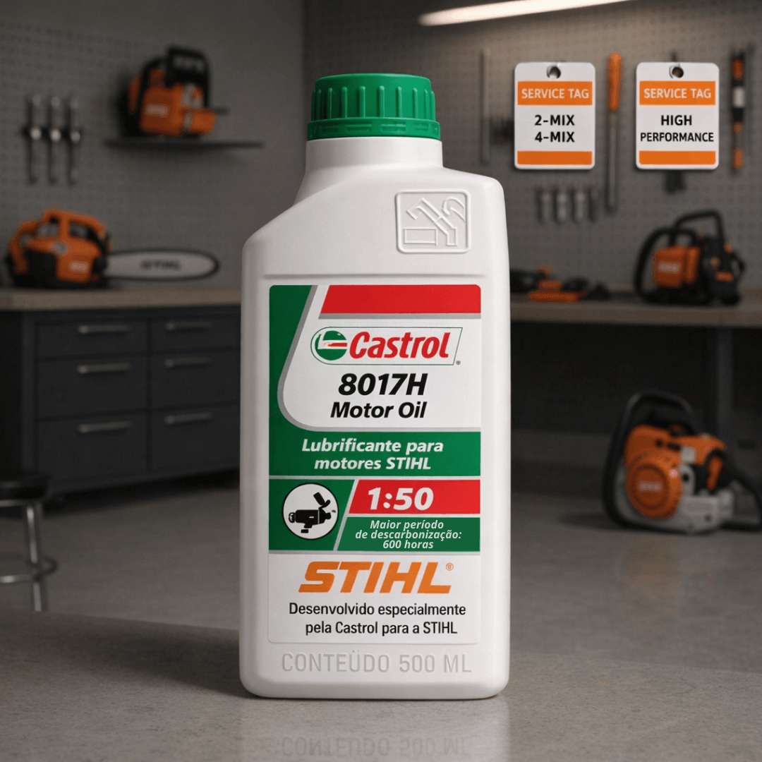 Óleo Lubrificante Sthil-Castrol para Motor 2 Tempos 500ml